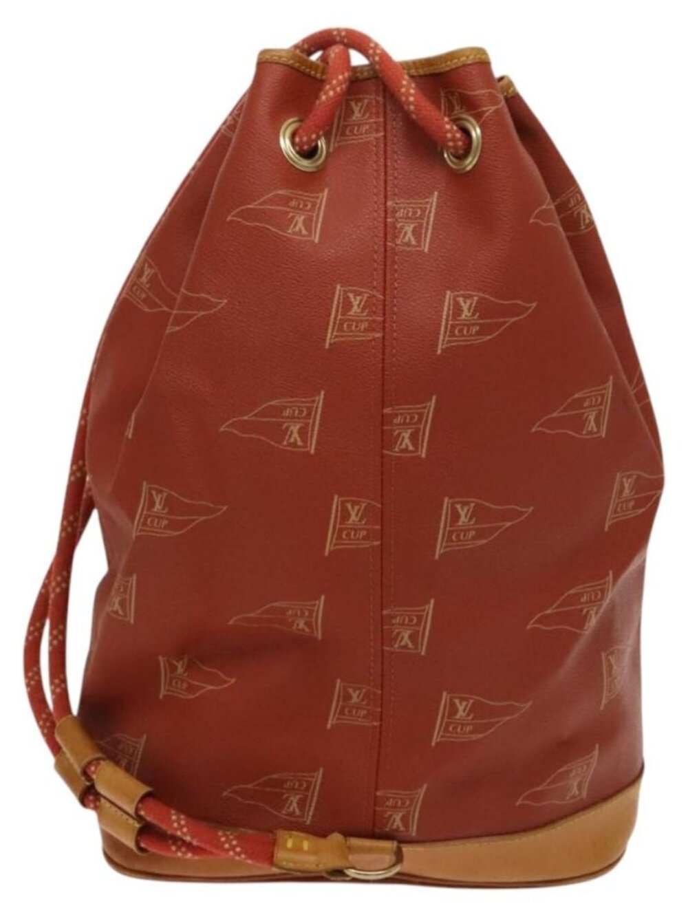 LOUIS VUITTON LV Cup Saint Tropez Shoulder Bag Red M80026 LV Auth ep8882 - Picture 2 of 16